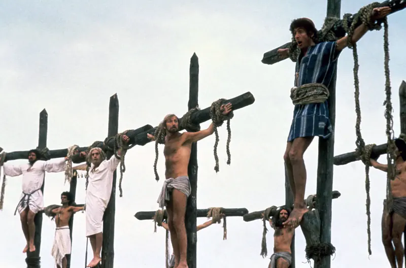 Eric Idle and Graham Chapman in The Life of Brian