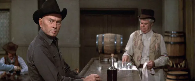 Yul Brynner At Bar in Westworld